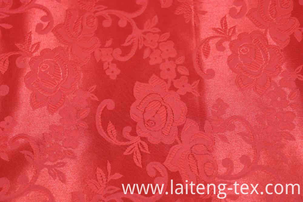 100% Polyester Jacquard Poly Satin Fabric 100% Polyester Jacquard Poly Satin Fabric